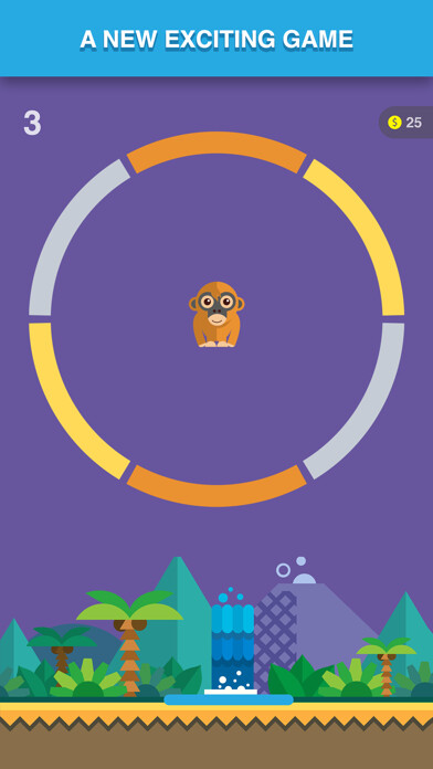 Emulate iPhone app Bouncy colors - turn and jump using MyAndroid Emulate iPhone app Bouncy colors - turn and jump using MyAndroid