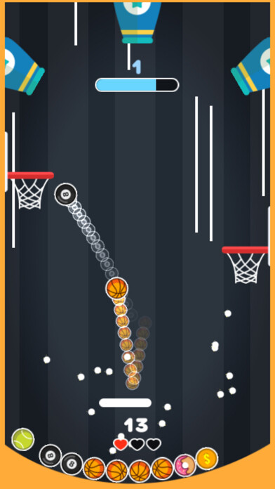 Emulate iPhone app Bouncy Dunks using MyAndroid Emulate iPhone app Bouncy Dunks using MyAndroid