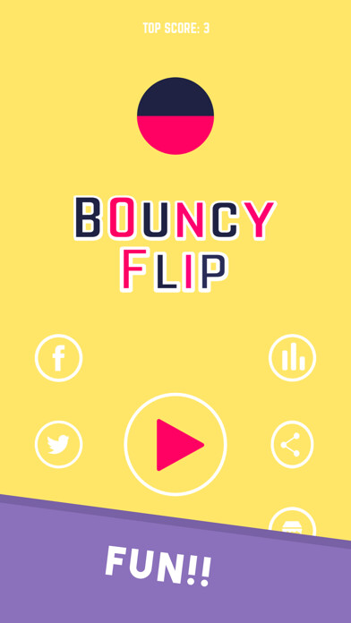 Emulate iPhone app Bouncy Flip using MyAndroid