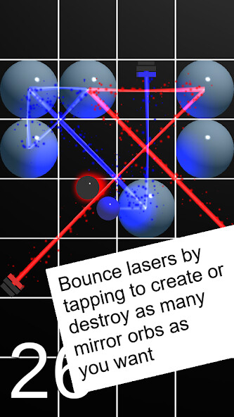 Emulate iPhone app Bouncy Lasers using MyAndroid