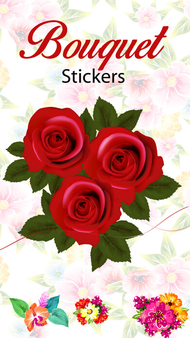 Emulate iPhone app Bouquet Stickers Pack using MyAndroid Emulate iPhone app Bouquet Stickers Pack using MyAndroid