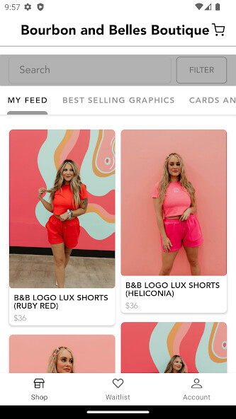Run android online APK Bourbon and Belles Boutique from MyAndroid or emulate Bourbon and Belles Boutique using MyAndroid