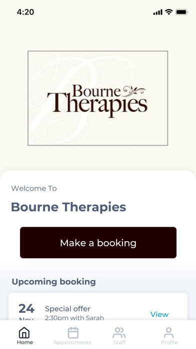 Emulate iPhone app Bourne Therapies using MyAndroid Emulate iPhone app Bourne Therapies using MyAndroid