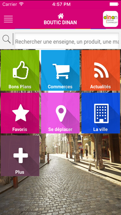 Emulate iPhone app Boutic Dinan using MyAndroid Emulate iPhone app Boutic Dinan using MyAndroid