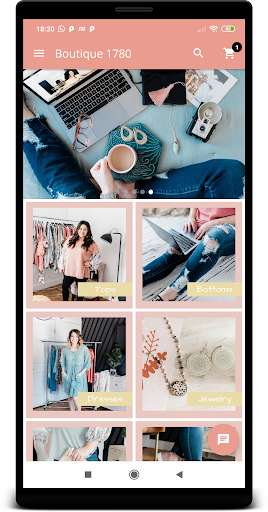 Run android online APK Boutique 1780 from MyAndroid or emulate Boutique 1780 using MyAndroid