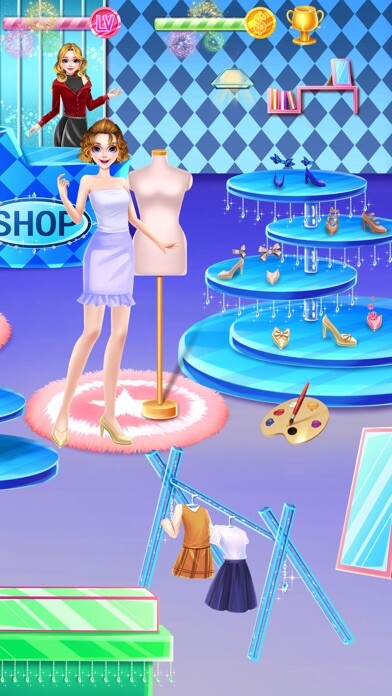 Emulate iPhone app Boutique Clothing Shop-Dressup using MyAndroid Emulate iPhone app Boutique Clothing Shop-Dressup using MyAndroid