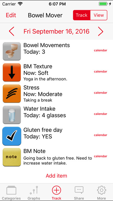 Emulate iPhone app Bowel Mover Pro - IBS Tracker using MyAndroid Emulate iPhone app Bowel Mover Pro - IBS Tracker using MyAndroid