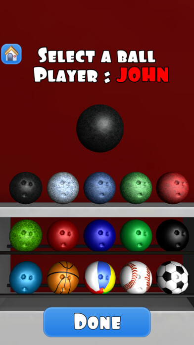 Emulate iPhone app Bowling 3D using MyAndroid