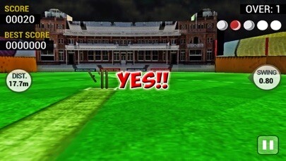 Emulate iPhone app Bowling Ball -A Cricket Bowling Simulation using MyAndroid