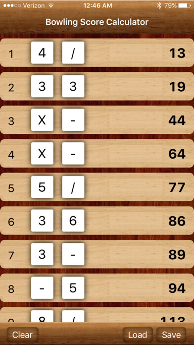 Emulate iPhone app Bowling Calculator using MyAndroid Emulate iPhone app Bowling Calculator using MyAndroid