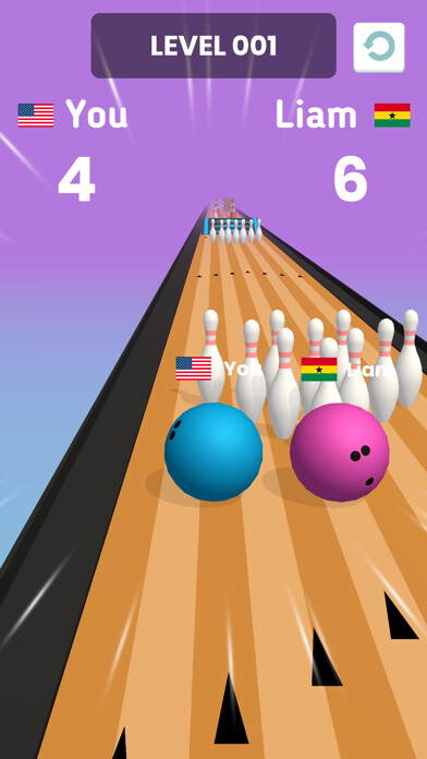 Run android online APK Bowling Run 3D from MyAndroid or emulate Bowling Run 3D using MyAndroid