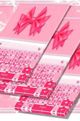 Emulate Android APK Bow Pink Pastel Keyboard Emulate Android APK Bow Pink Pastel Keyboard