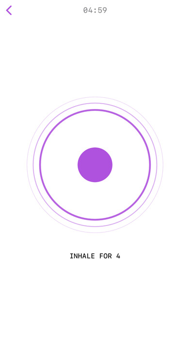 Emulate iPhone app Box Breathing Technique using MyAndroid Emulate iPhone app Box Breathing Technique using MyAndroid