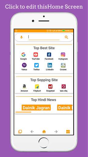 Run android online APK Box Browser (Made In India) from MyAndroid or emulate Box Browser (Made In India) using MyAndroid