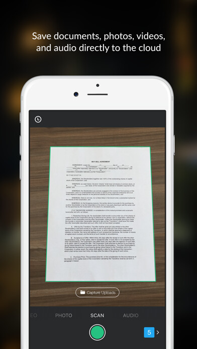 Emulate iPhone app Box Capture using MyAndroid