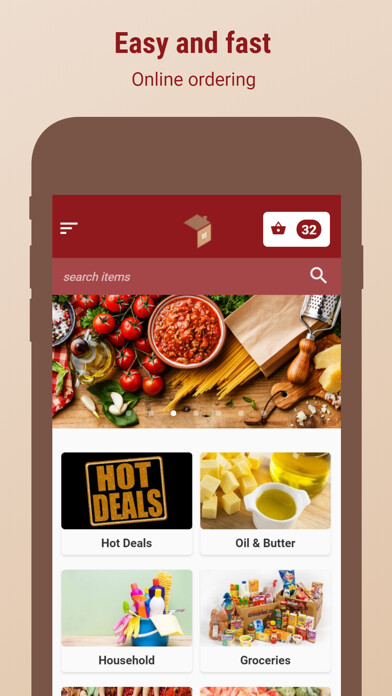 Emulate iPhone app Boxed and go using MyAndroid