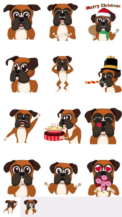 Emulate iPhone app BoxerMoji - Boxer Dog Emoji using MyAndroid Emulate iPhone app BoxerMoji - Boxer Dog Emoji using MyAndroid