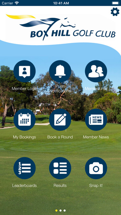 Emulate iPhone app Box Hill Golf Club - Vic using MyAndroid