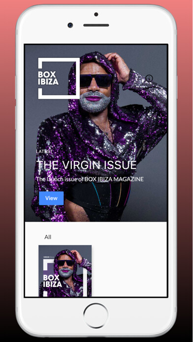 Emulate iPhone app Box Ibiza Magazine using MyAndroid
