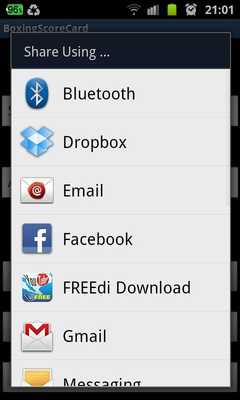 Emulate Android APK Boxing Score Card Emulate Android APK Boxing Score Card