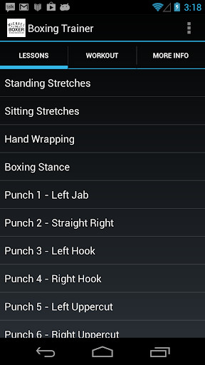 Run android online APK Boxing Trainer from MyAndroid or emulate Boxing Trainer using MyAndroid
