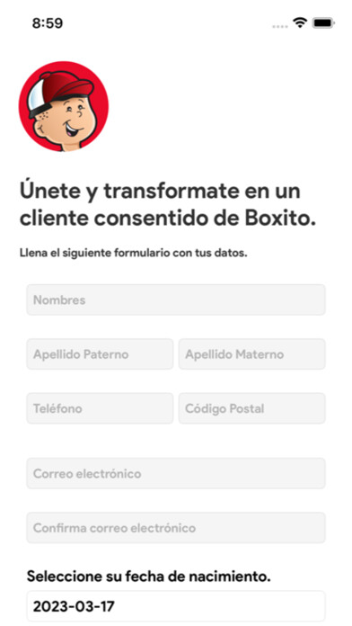 Emulate iPhone app Boxito Concierge using MyAndroid