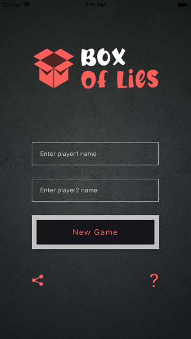 Emulate iPhone app Box Of Lies using MyAndroid