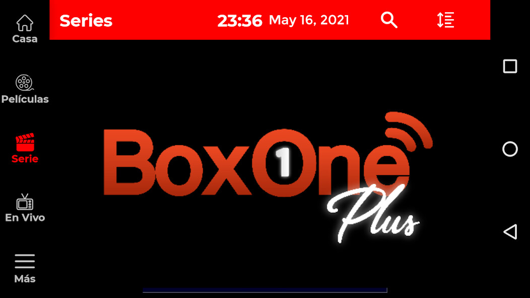 Run android online APK BoxOne Plus from MyAndroid or emulate BoxOne Plus using MyAndroid