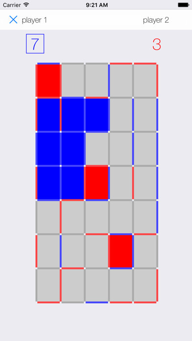 Emulate iPhone app .Box - The Dot Game using MyAndroid