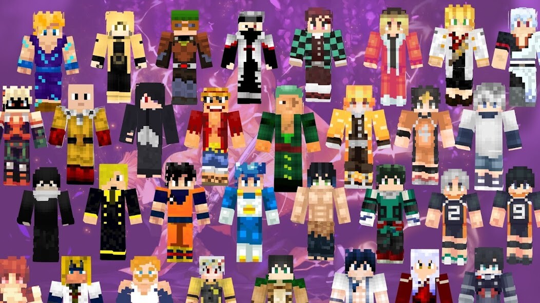 Run android online APK Boy Anime Skins for Minecraft from MyAndroid or emulate Boy Anime Skins for Minecraft using MyAndroid
