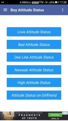 Emulate Android APK Boy Attitude Status  HINDI 2018