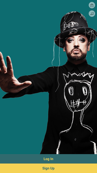Emulate iPhone app Boy George and Culture Club using MyAndroid Emulate iPhone app Boy George and Culture Club using MyAndroid