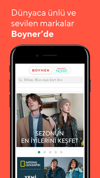 Emulate iPhone app Boyner – Online Alışveriş using MyAndroid