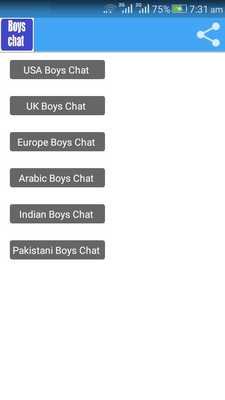 Emulate Android APK BOYS CHAT