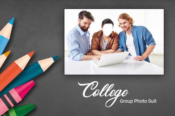 Emulate Android APK Boys College Group Photo Suit