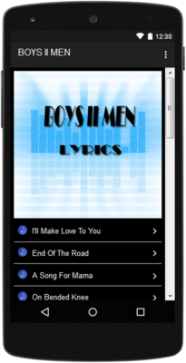 Emulate Android APK Boys II Men Emulate Android APK Boys II Men