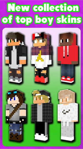 Run android online APK Boy Skins for MCPE from MyAndroid or emulate Boy Skins for MCPE using MyAndroid
