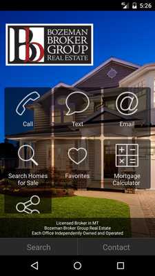Emulate Android APK Bozeman Broker Group RE