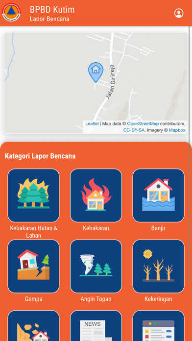 Emulate iPhone app BPBD Kutai Timur using MyAndroid Emulate iPhone app BPBD Kutai Timur using MyAndroid
