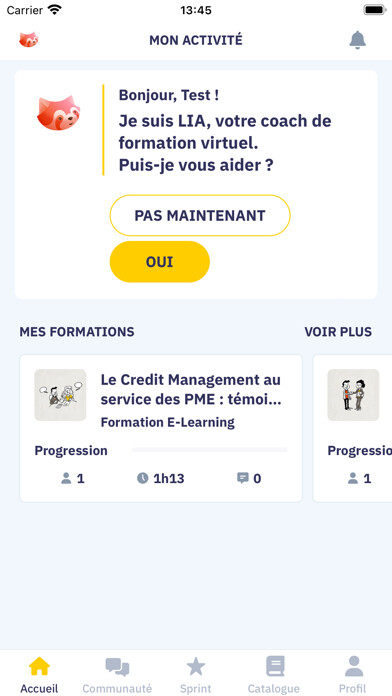 Emulate iPhone app Bpifrance Université using MyAndroid Emulate iPhone app Bpifrance Université using MyAndroid
