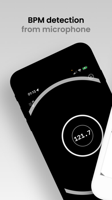 Emulate iPhone app BPM Detector : Live Tempo using MyAndroid
