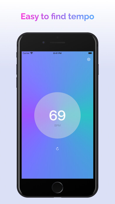 Emulate iPhone app BPM Detect - Tap Tempo using MyAndroid Emulate iPhone app BPM Detect - Tap Tempo using MyAndroid