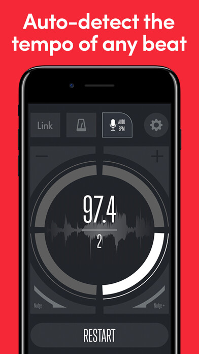 Emulate iPhone app BPM Detect - Tempo & Metronome using MyAndroid Emulate iPhone app BPM Detect - Tempo & Metronome using MyAndroid