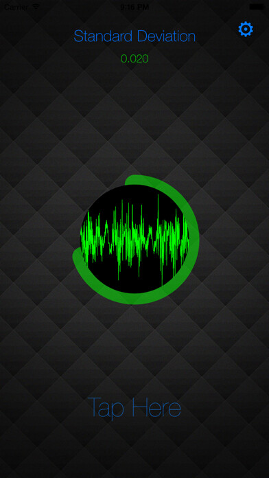 Emulate iPhone app BPM Visual Counter using MyAndroid Emulate iPhone app BPM Visual Counter using MyAndroid