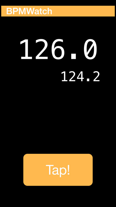 Emulate iPhone app BPM Watch using MyAndroid