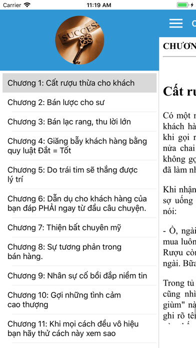 Emulate iPhone app Bí Quy?t Kinh Doanh using MyAndroid Emulate iPhone app Bí Quy?t Kinh Doanh using MyAndroid