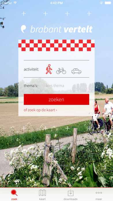 Emulate iPhone app brabant vertelt using MyAndroid