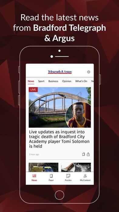 Emulate iPhone app Bradford Telegraph & Argus using MyAndroid Emulate iPhone app Bradford Telegraph & Argus using MyAndroid