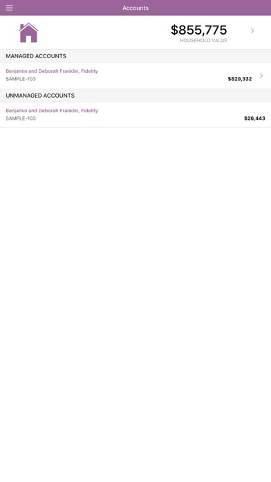 Emulate iPhone app Bradley Wealth using MyAndroid