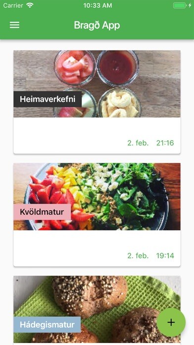 Emulate iPhone app BragdApp using MyAndroid